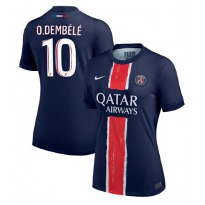 Paris Saint-Germain Ousmane Dembele #10 Domaci Dres za Ženska 2024-25 Kratak Rukavima